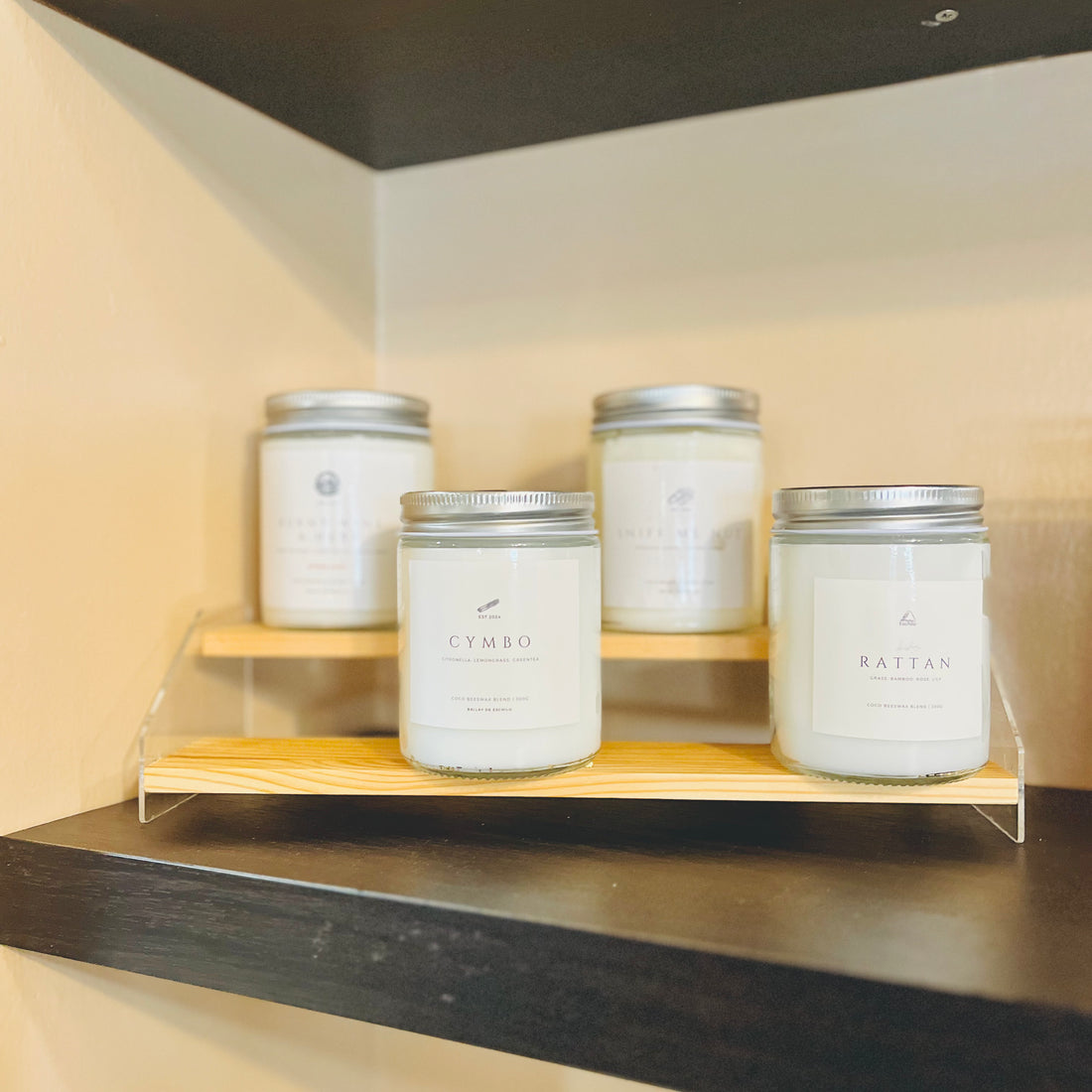 Ballay de Eschilo's 300G Coco Beeswax Scented Candle