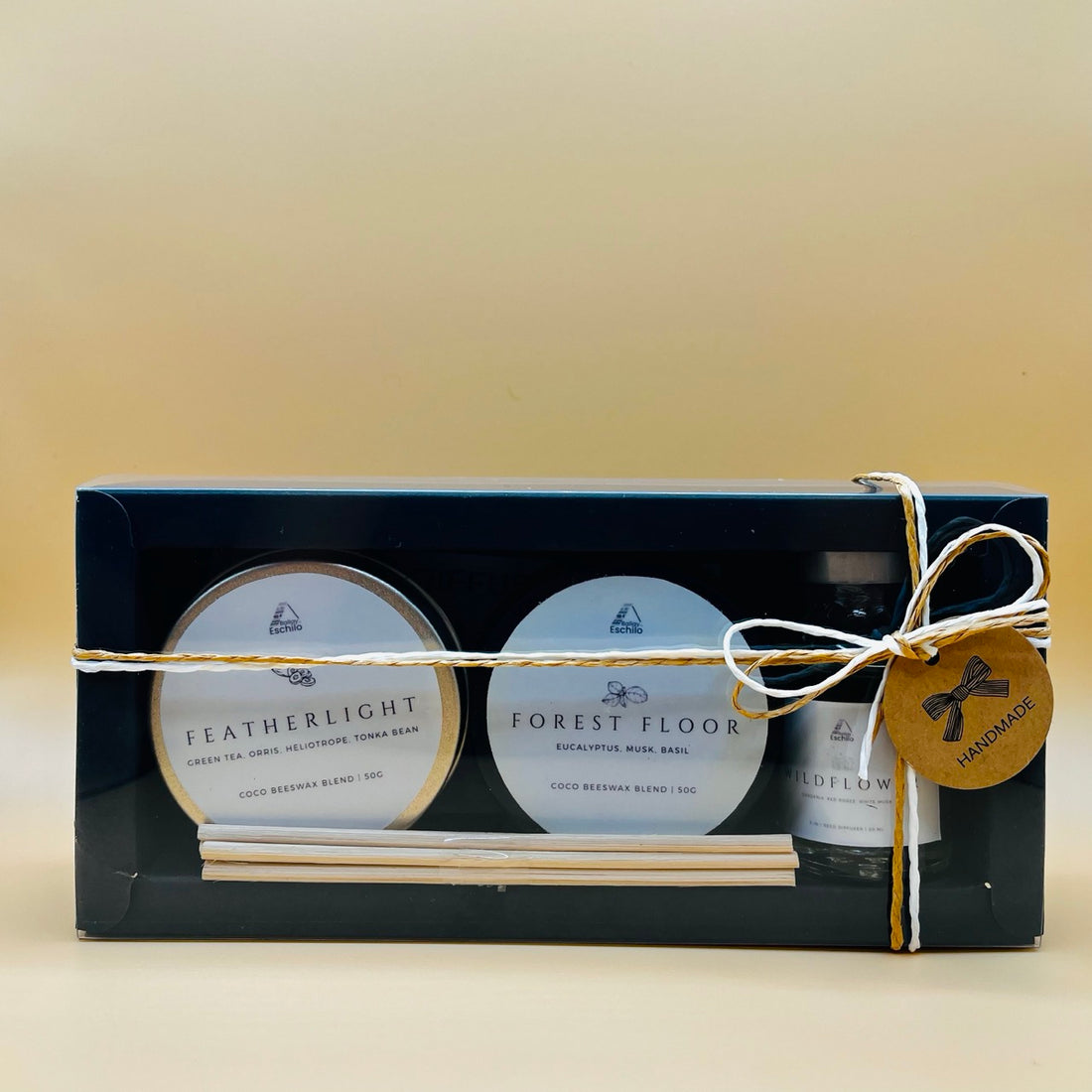 Ballay de Eschilo Mini Scented Candle and Mini Reed Diffuser Gift Set