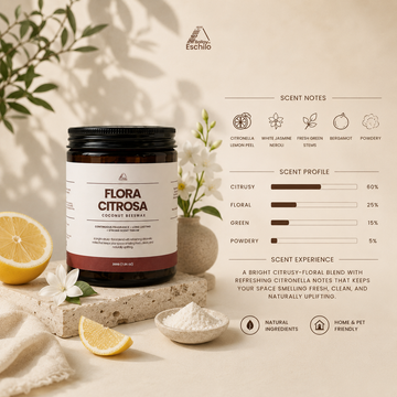 FLORA CITROSA Summer Scent Scented Candle