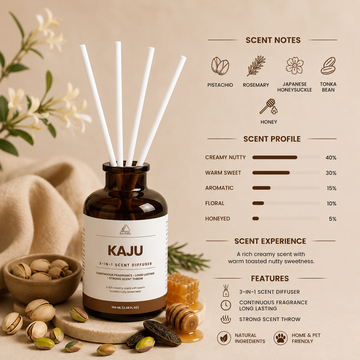 Kaju 3-in-1 Scent Diffuser