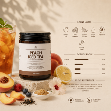 PEACH ICED TEA Summer Scent Scented Candle