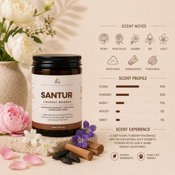 SANTUR Summer Scent Scented Candle