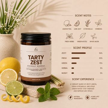 TARTY ZEST Summer Scent Scented Candle